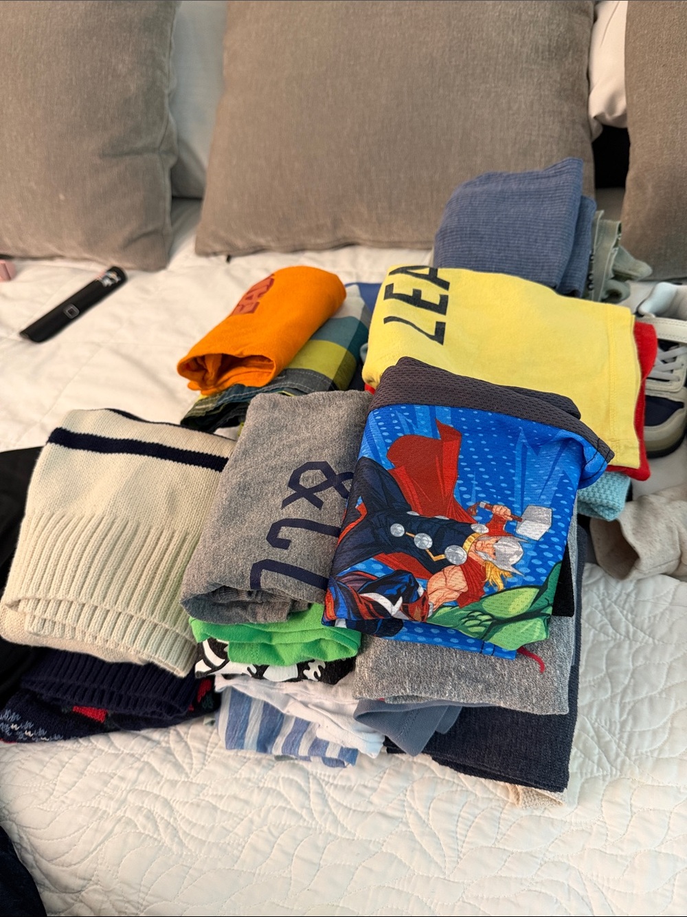 GAP Kids Boxer Briefs - Blue, Red, Yellow Graphic